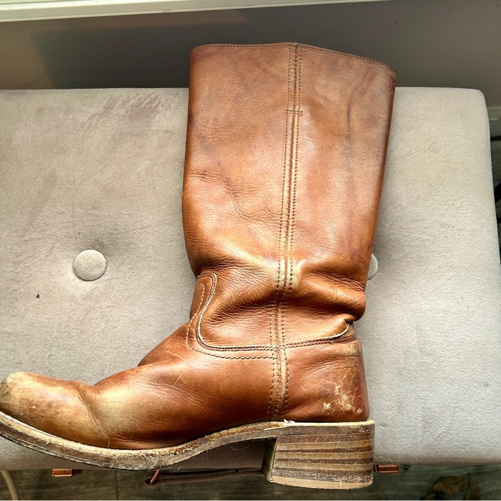 Classic Vintage Frye Campus Boots - Picture 5 of 16